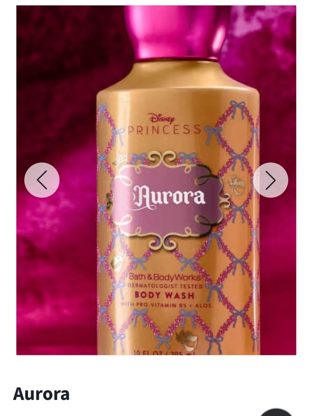 Bath & Body Works Disney Princess Aurora Body Wash
